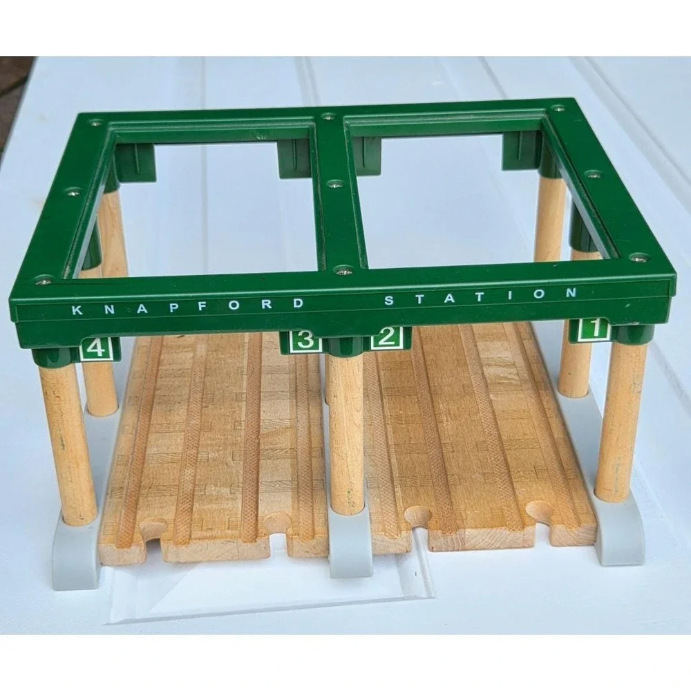 Thomas Wooden Railway Knapford Station Wood Train Building (No Domes)